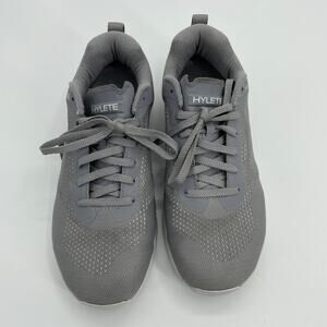 HYLETE Shoe Circuit II Cross Training Running Athletic Grey Sneaker Women Sz 8.5